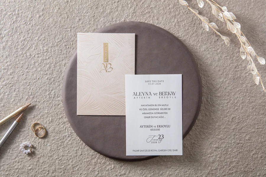 İklim Nişan ve Düğün Davetiyeleri - 10737 görsel 2