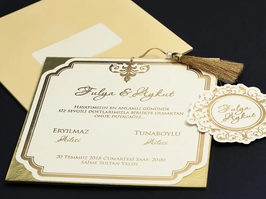 Alyans Düğün Davetiyesi - 2011 görsel 3