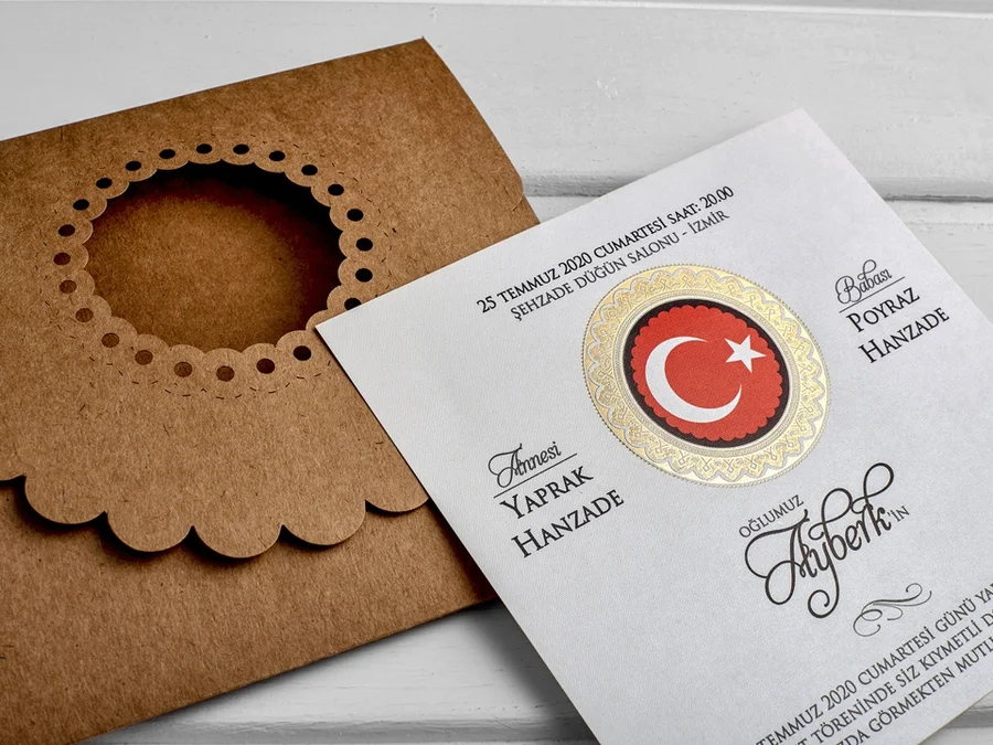 Aras Sünnet Davetiyesi - 4983 görsel 2