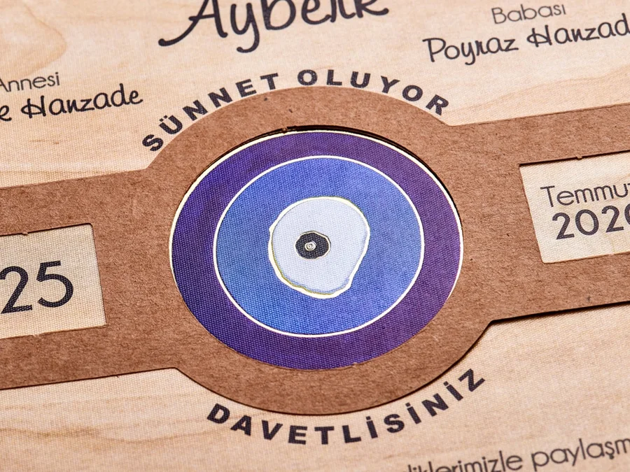 Aras Sünnet Davetiyesi - 4997 görsel 2
