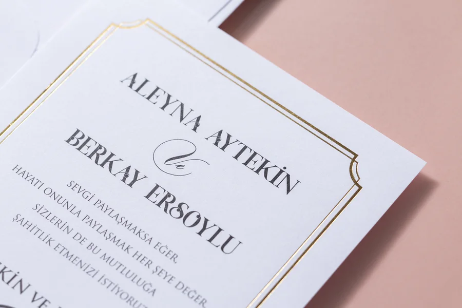 Fenomen Nişan ve Düğün Davetiyeleri - 7082 görsel 2