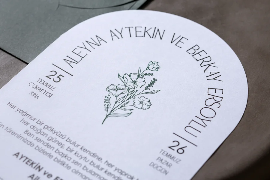 Fenomen Nişan ve Düğün Davetiyeleri - 7097 görsel 2