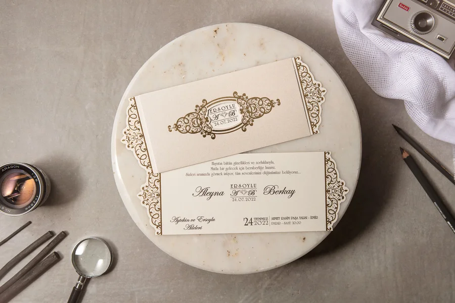 Wedding Düğün Davetiyesi - 8221 görsel 2