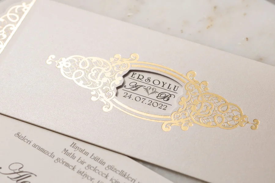 Wedding Düğün Davetiyesi - 8221 görsel 3