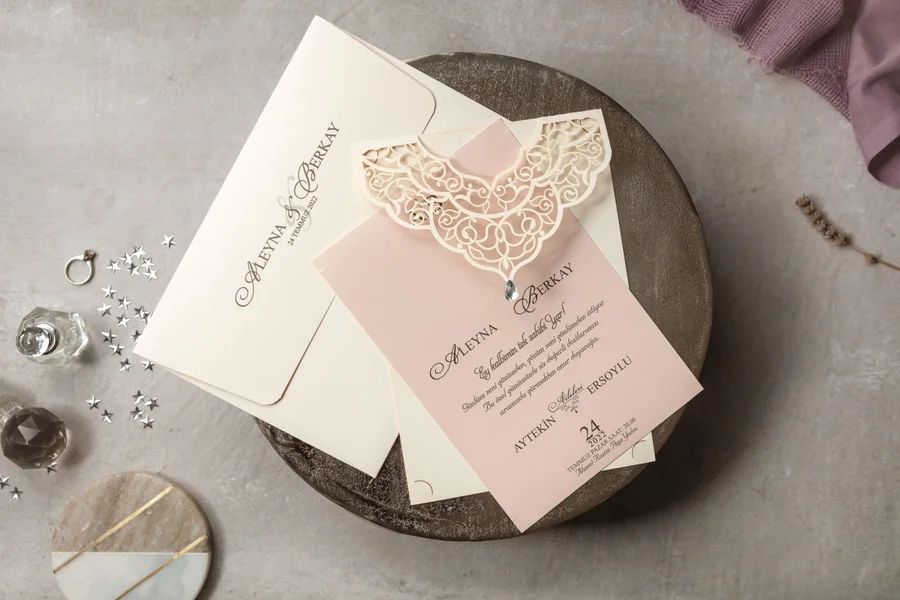Wedding Düğün Davetiyesi - 8377 - Wedding Düğün Davetiyesi