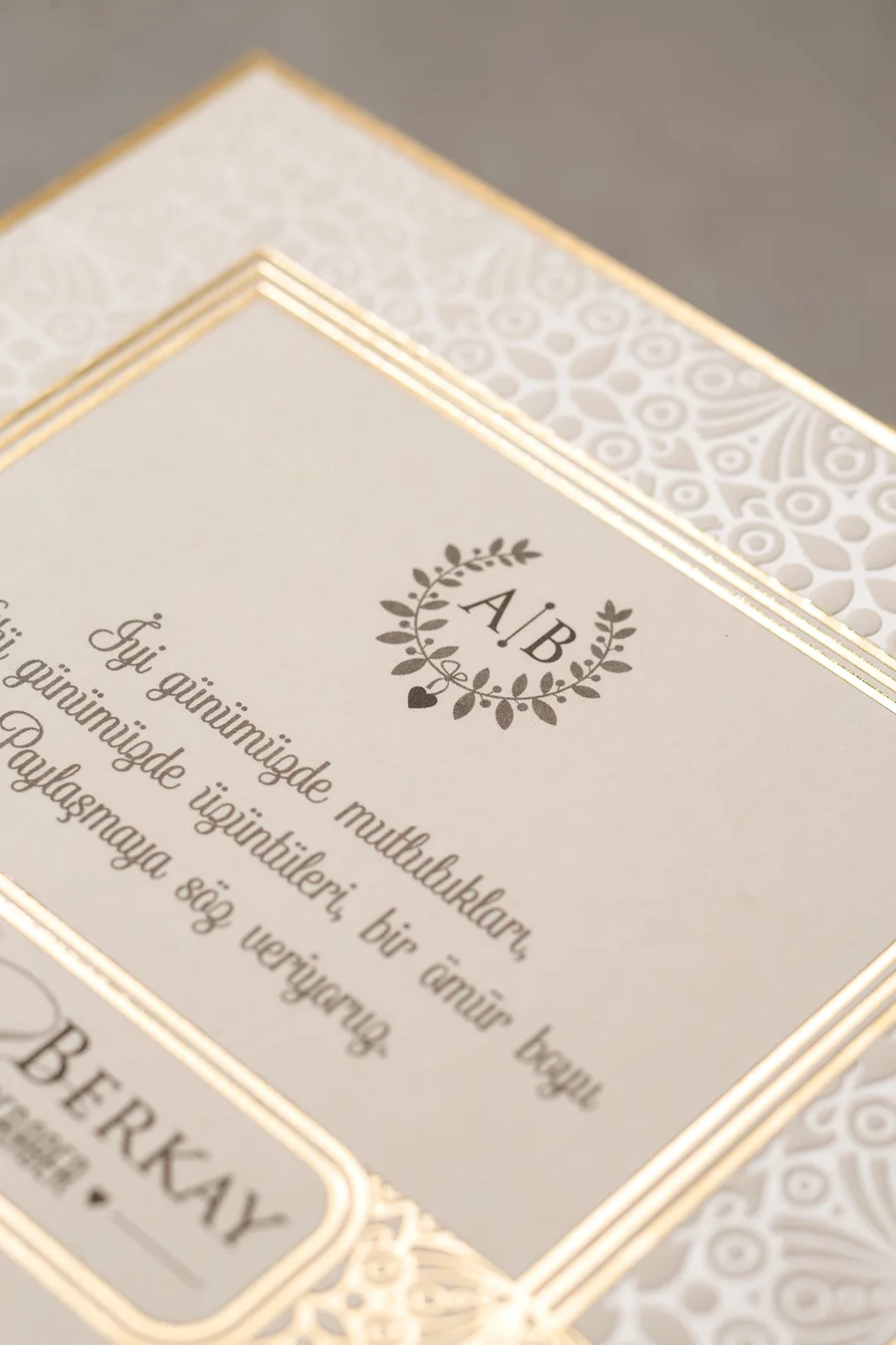 Wedding Düğün Davetiyesi - 8380 görsel 3
