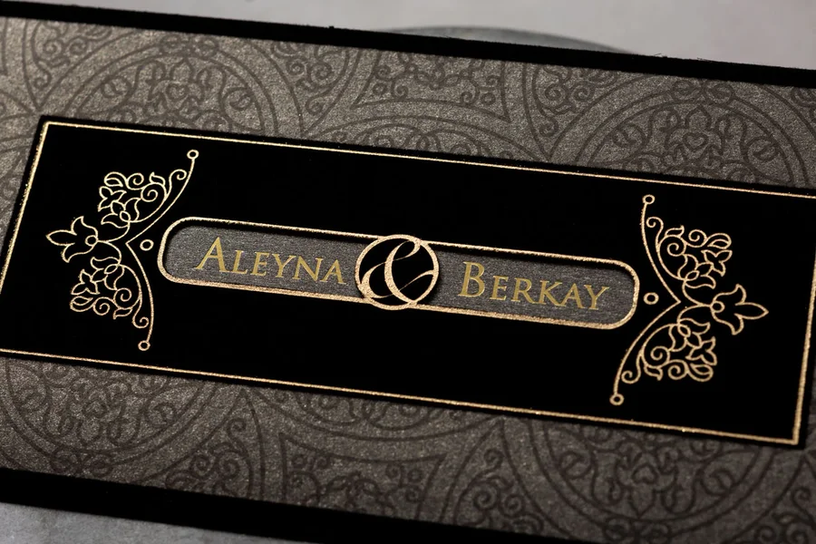 Wedding Düğün Davetiyesi - 8404 görsel 3