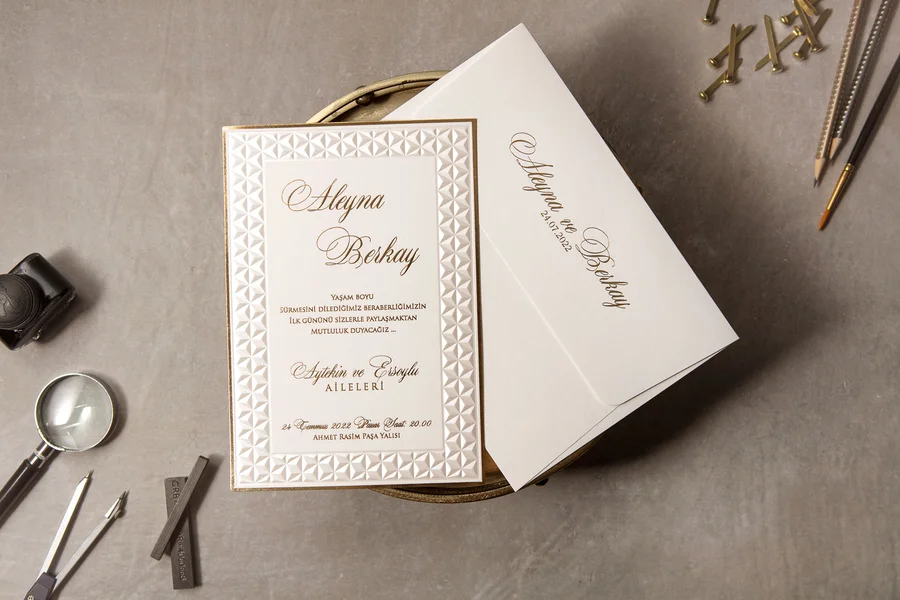 Wedding Düğün Davetiyesi - 8411 - Wedding Düğün Davetiyesi