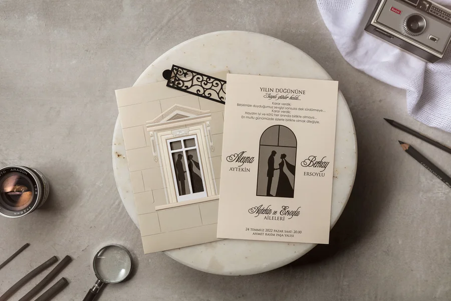 Wedding Düğün Davetiyesi - 8420 görsel 2